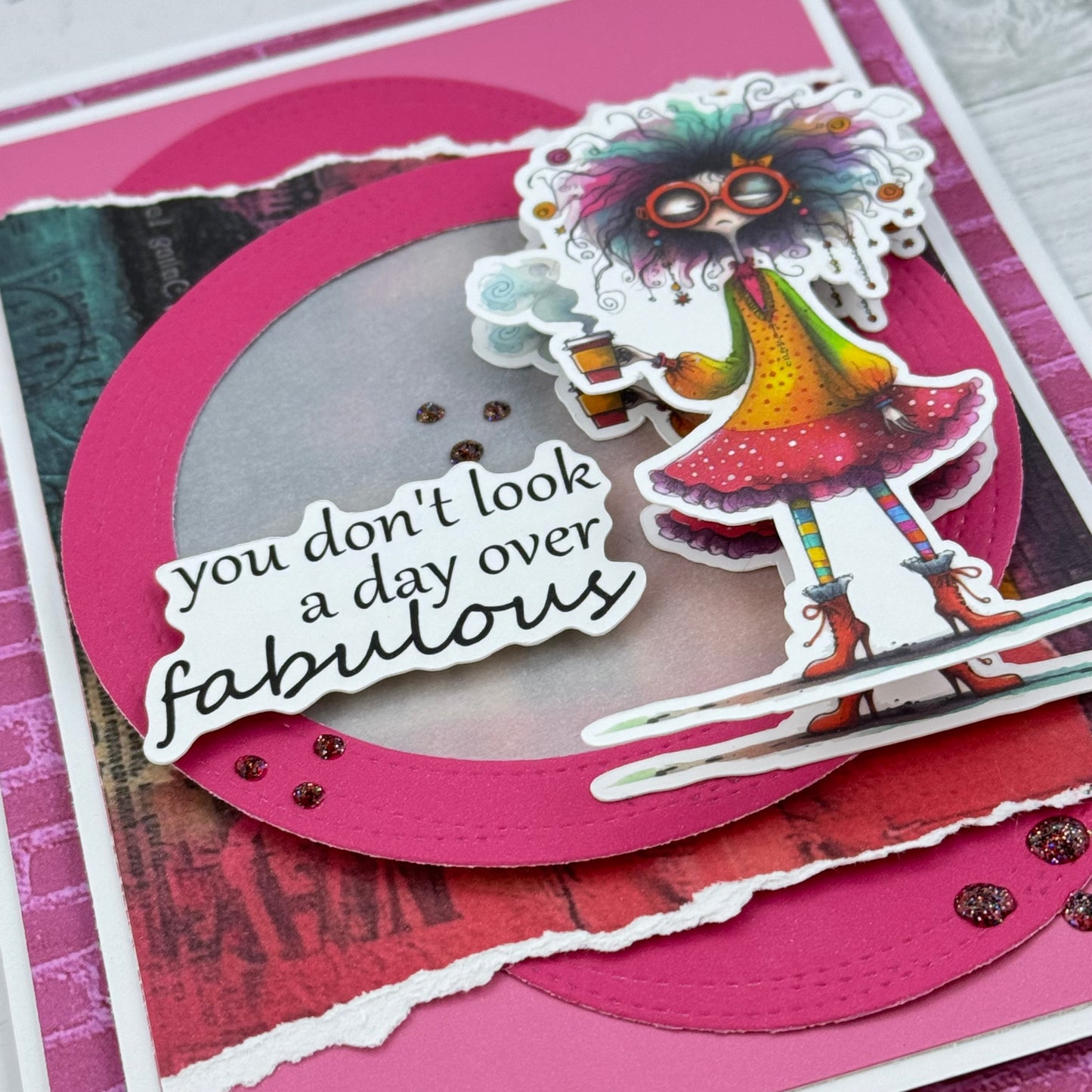 Quirky Lady Card Kit