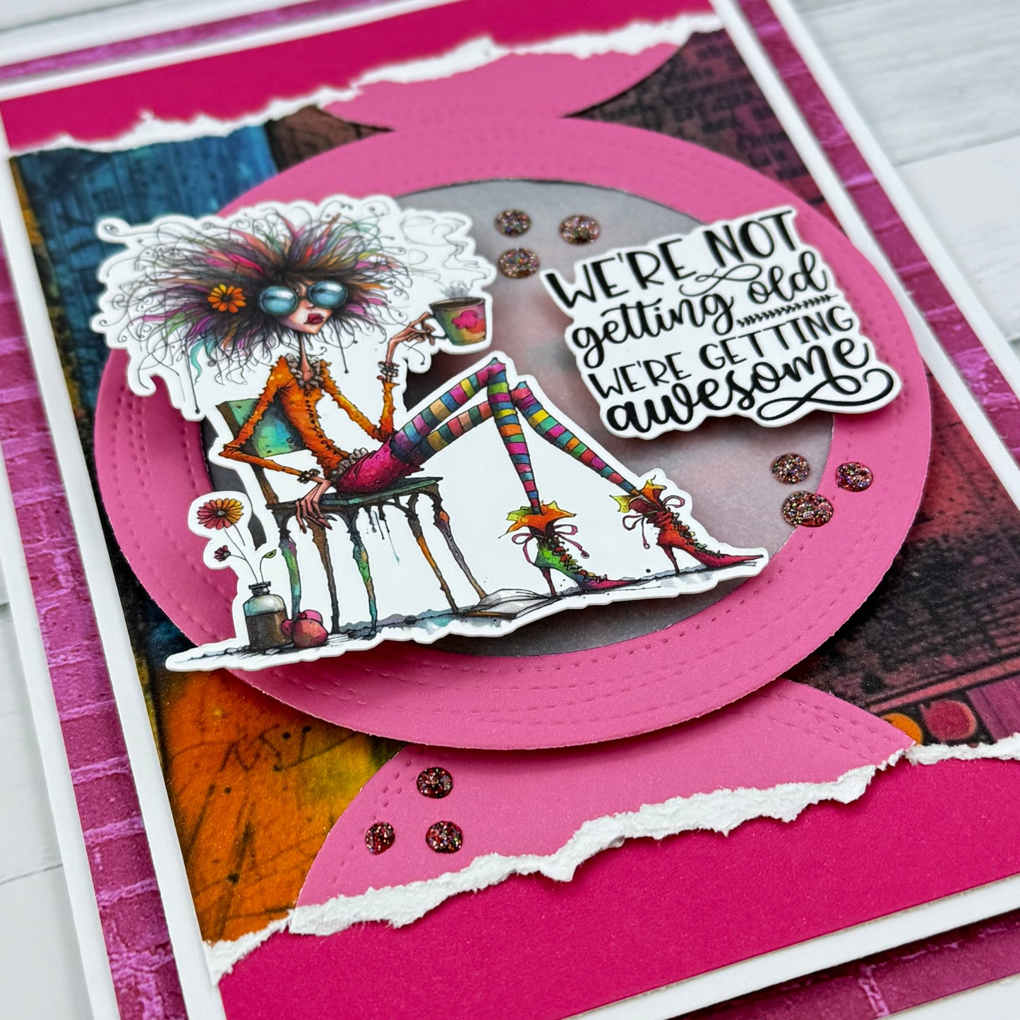 Quirky Lady Card Kit