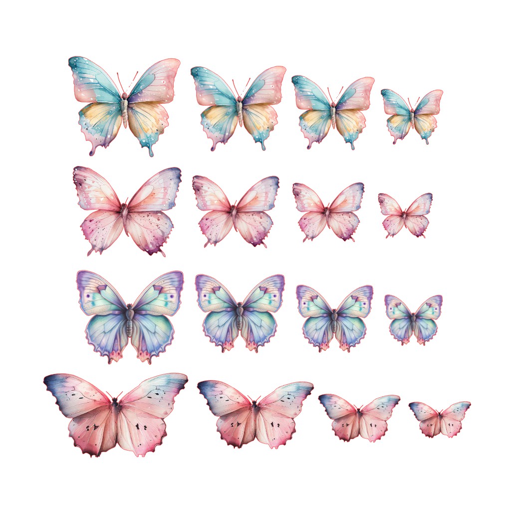 Spring Meadow: Butterfly Ephemera