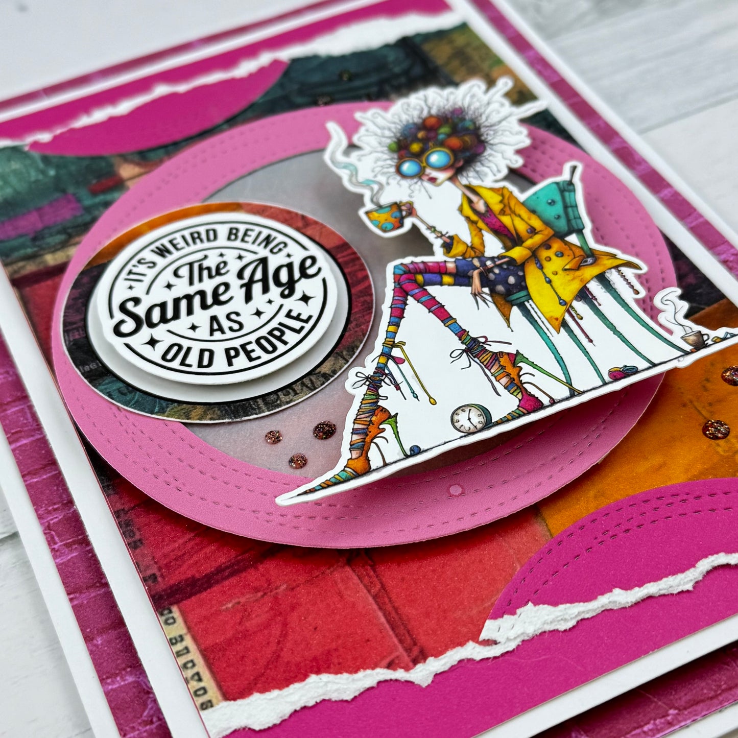 Quirky Lady Card Kit