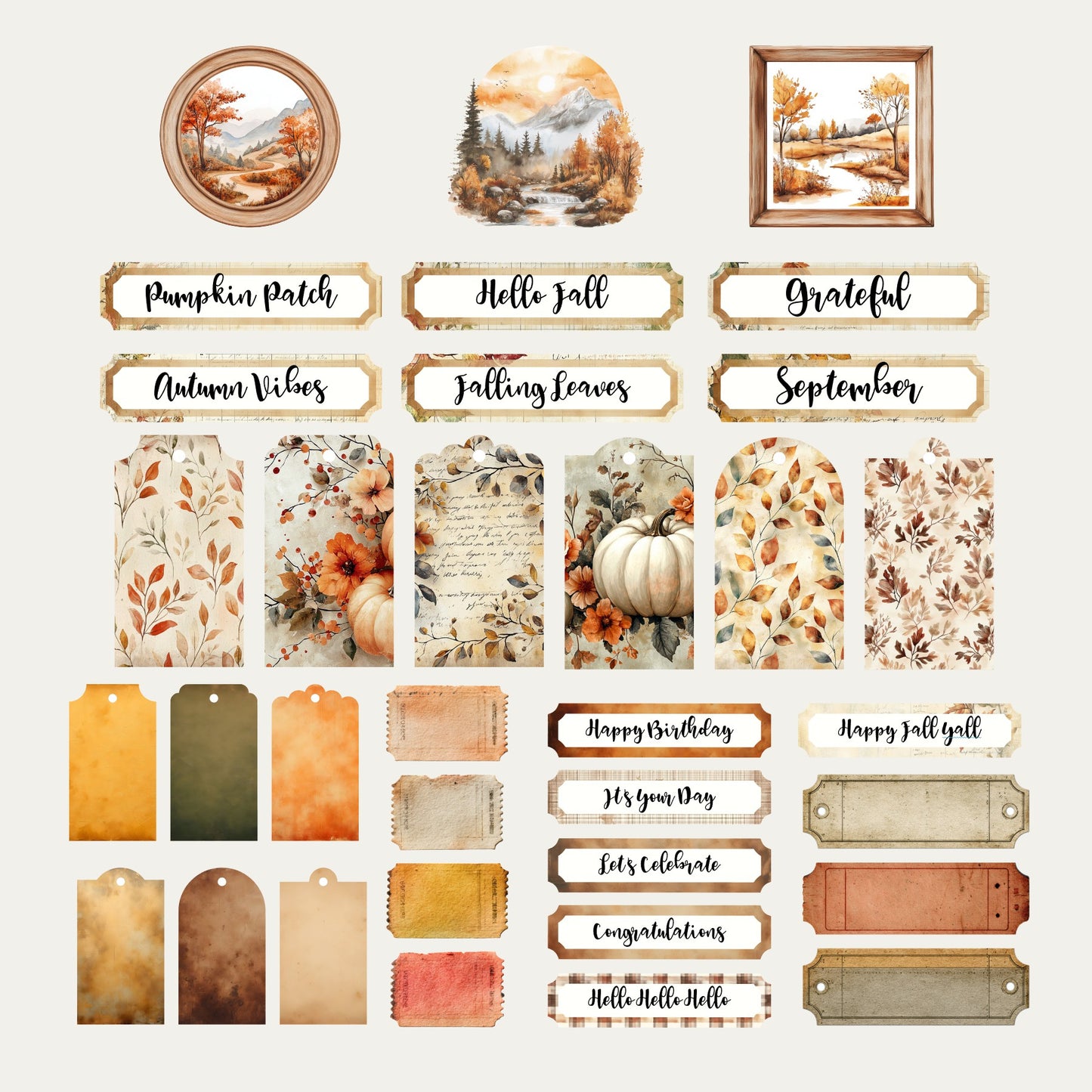 September Paper Crafting Kit