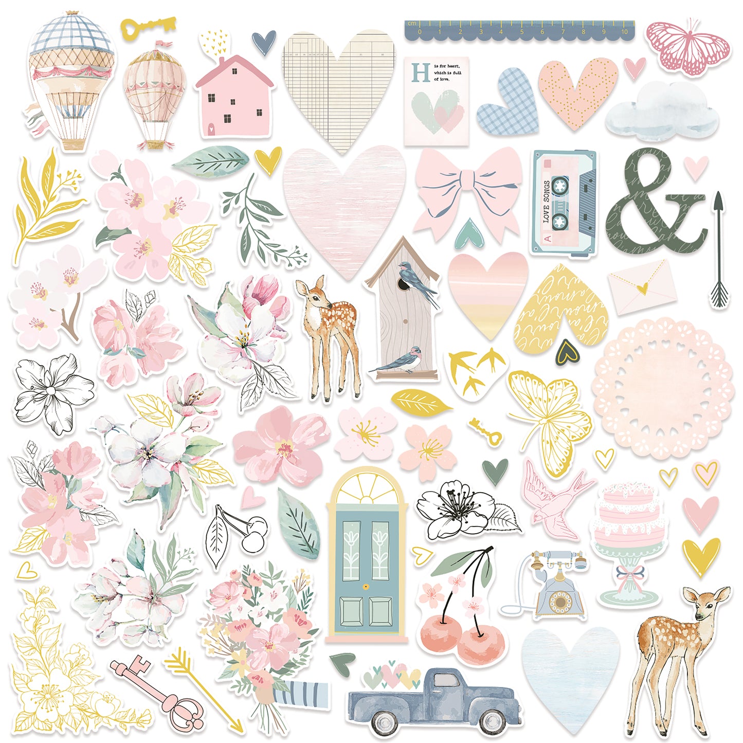 Rosie's Studio Heartfelt Ephemera