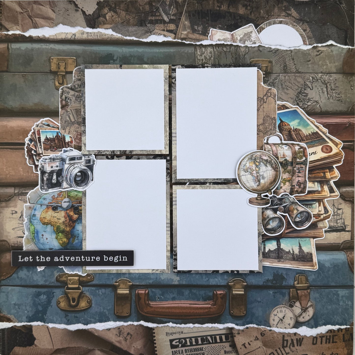 Let The Adventure Begin Layout Kit