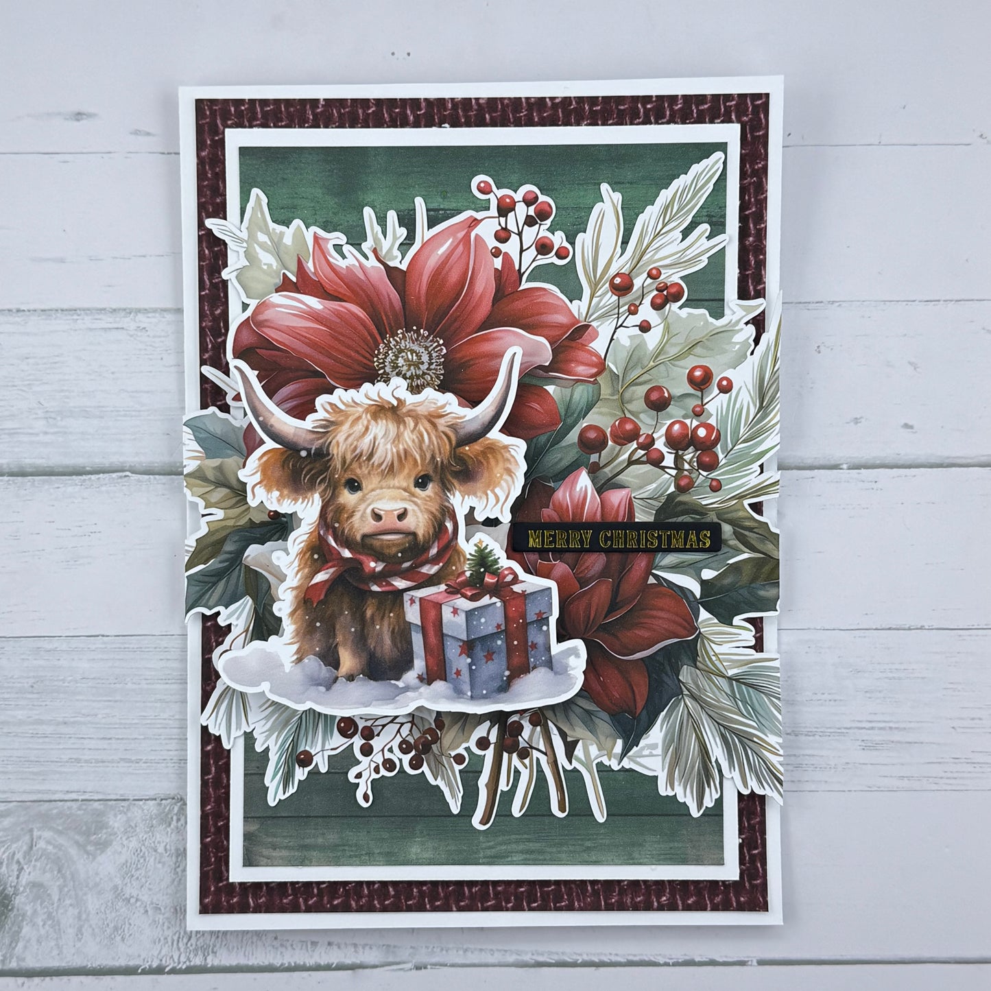 Highland Cow Christmas Card Collection