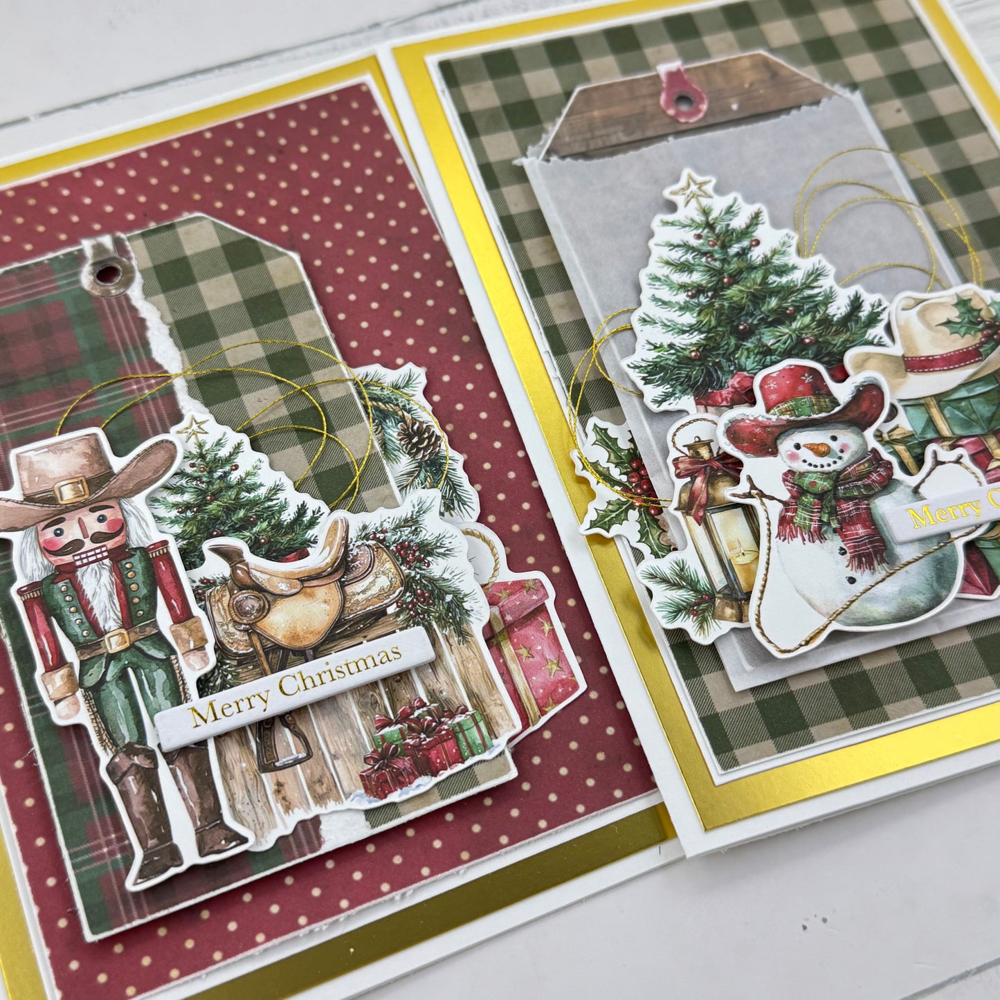 Cowboy Christmas Card Collection