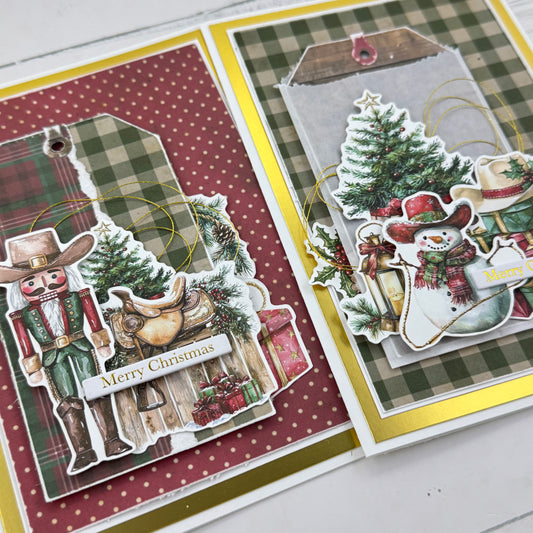Cowboy Christmas Card Collection