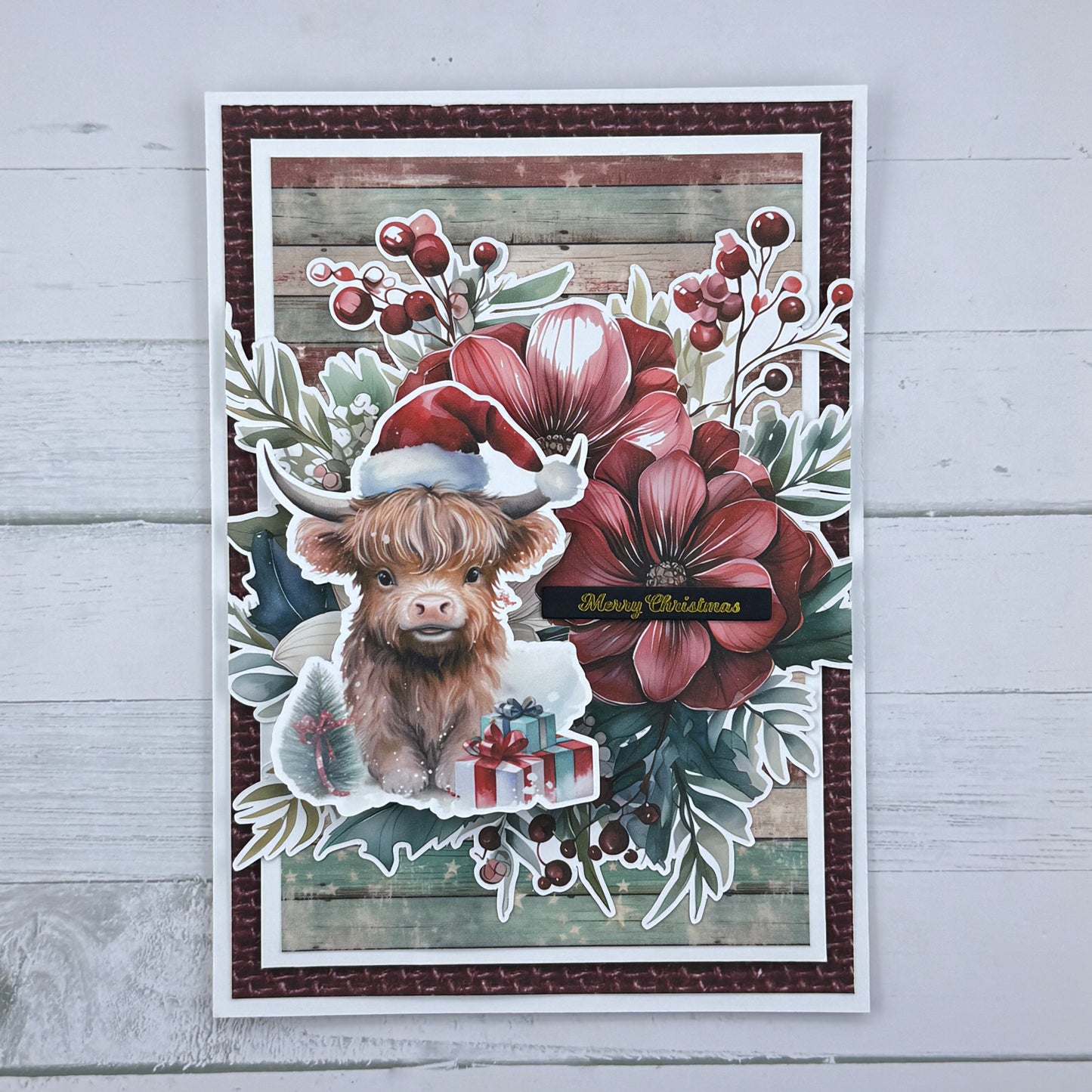 Highland Cow Christmas Card Collection