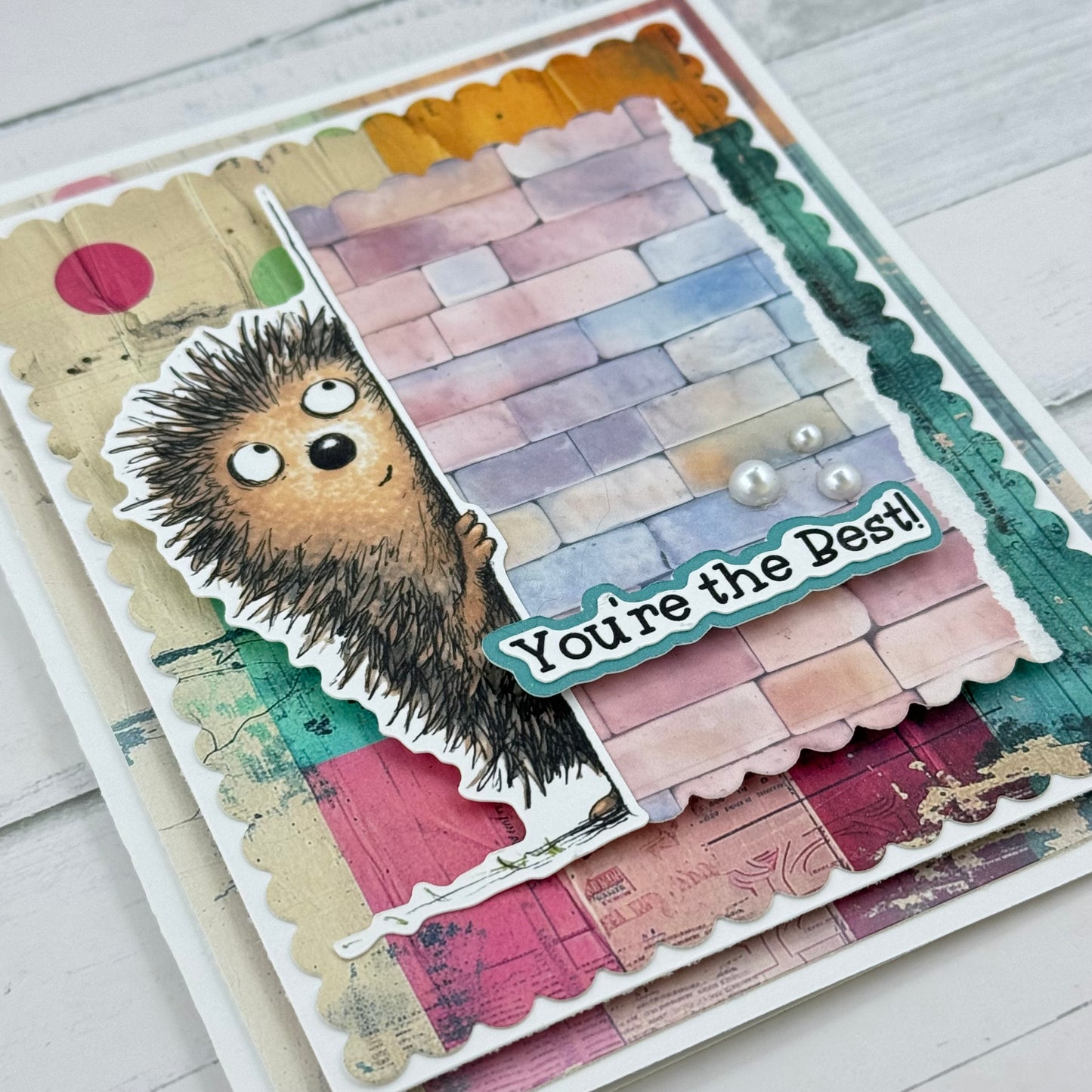 Peeping Friends Card Collection