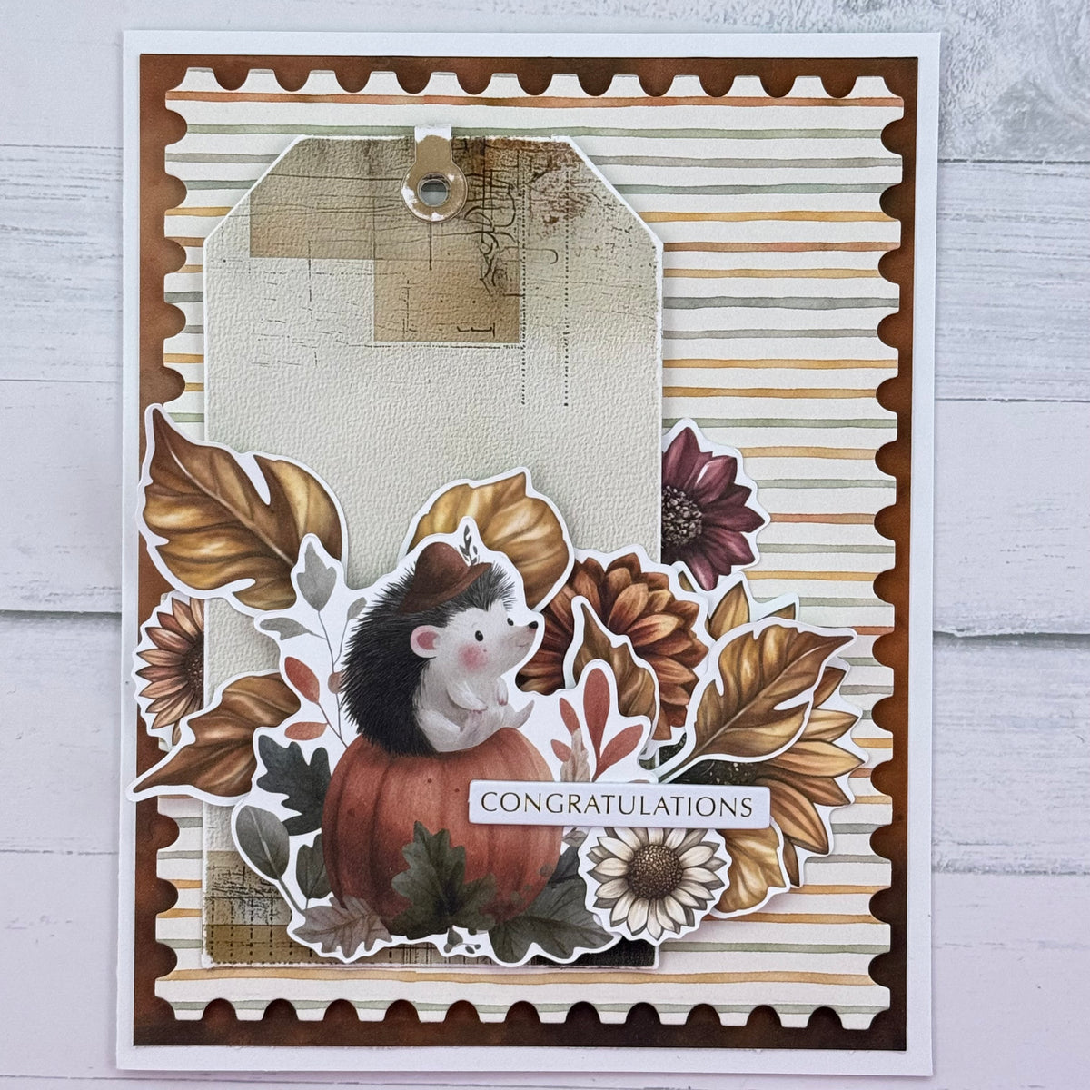 Autumn Animals Card Collection