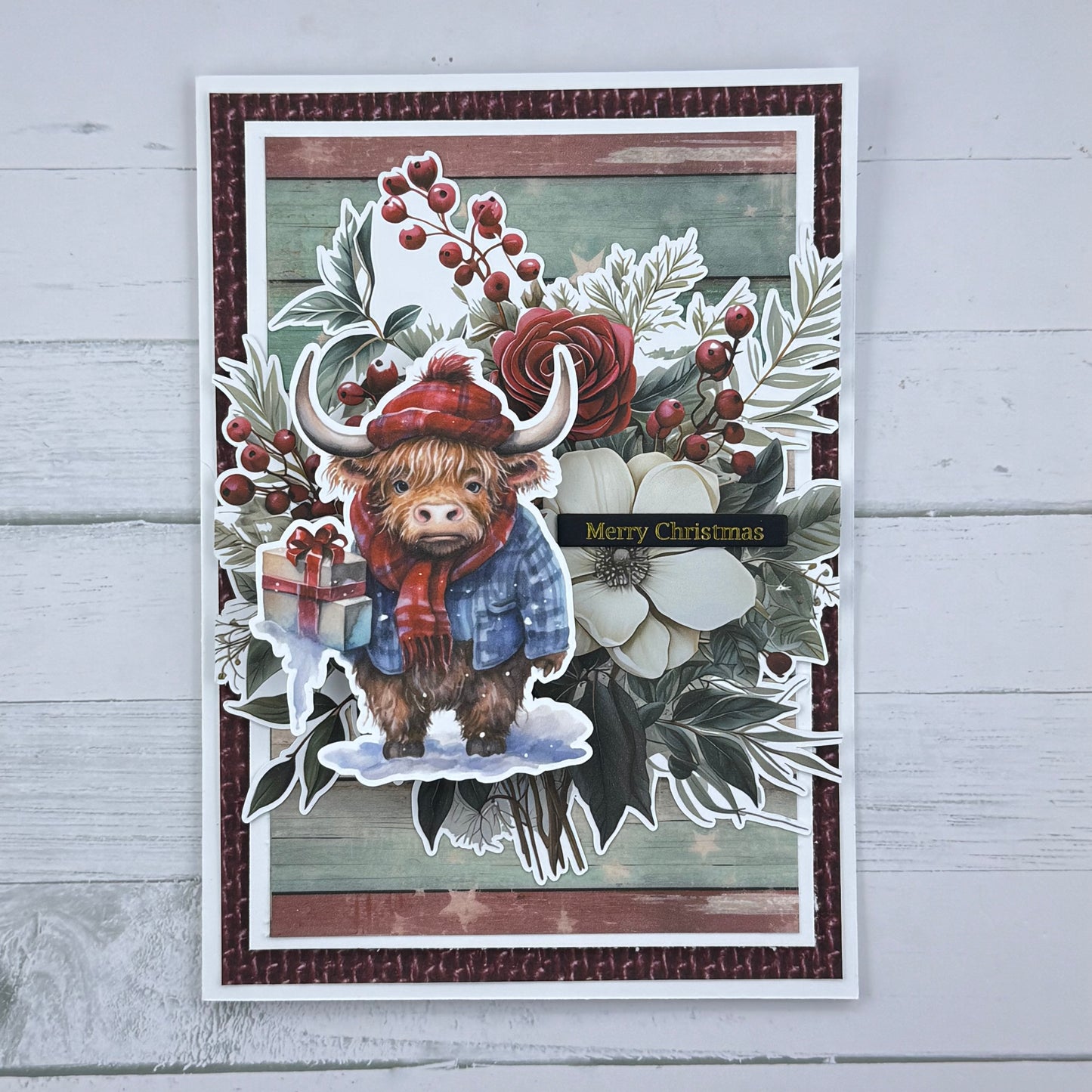 Highland Cow Christmas Card Collection