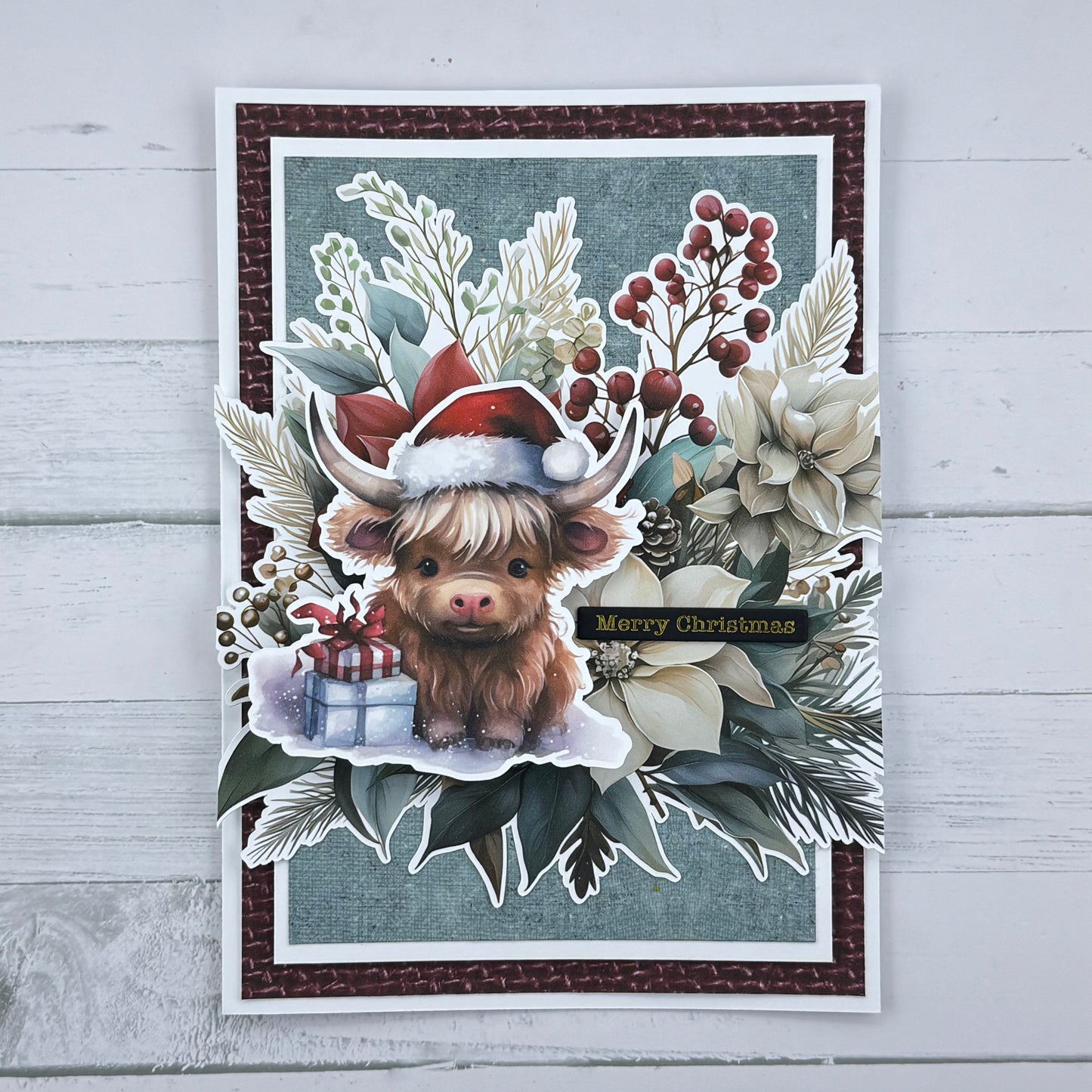 Highland Cow Christmas Card Collection