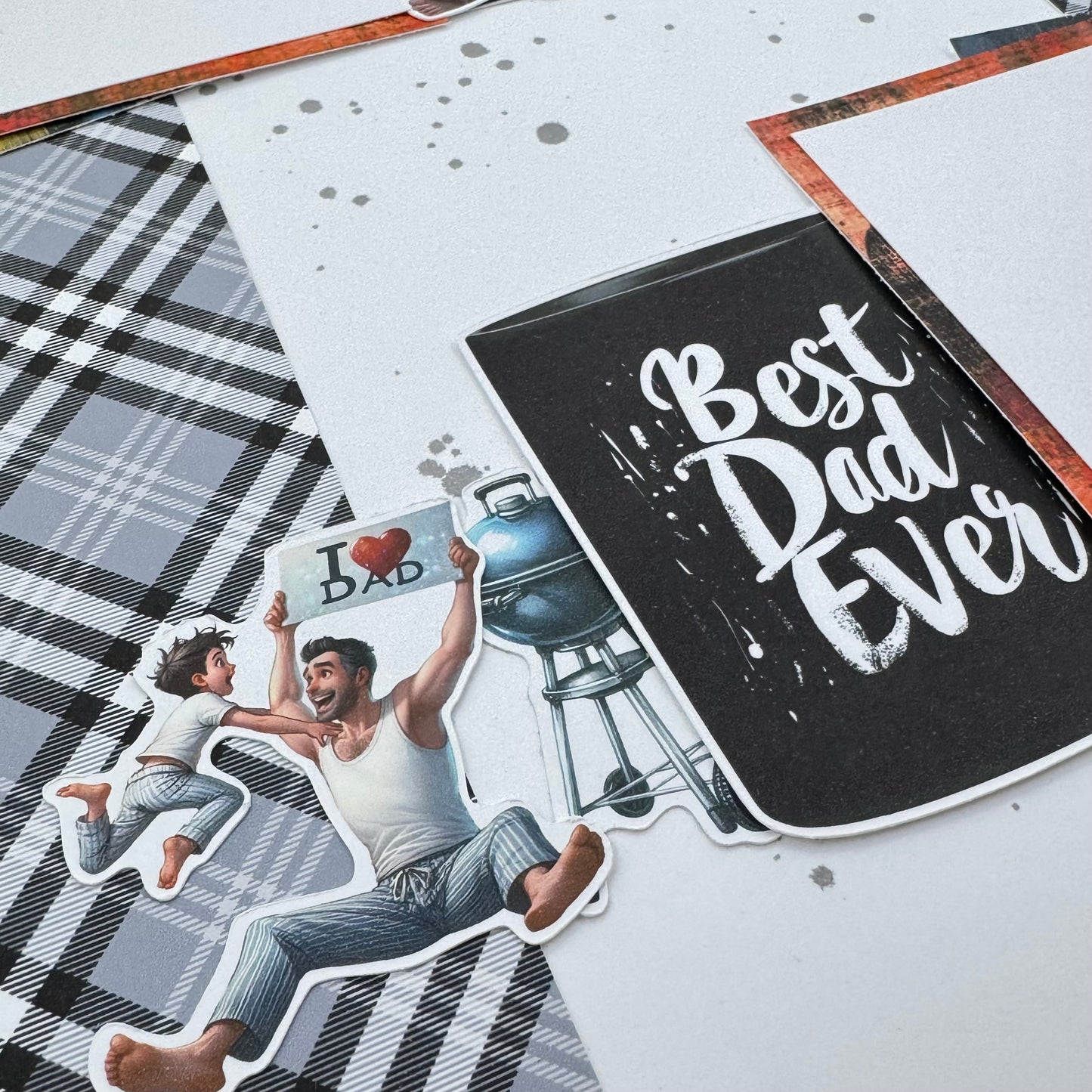 Best Dad Ever Layout Kit