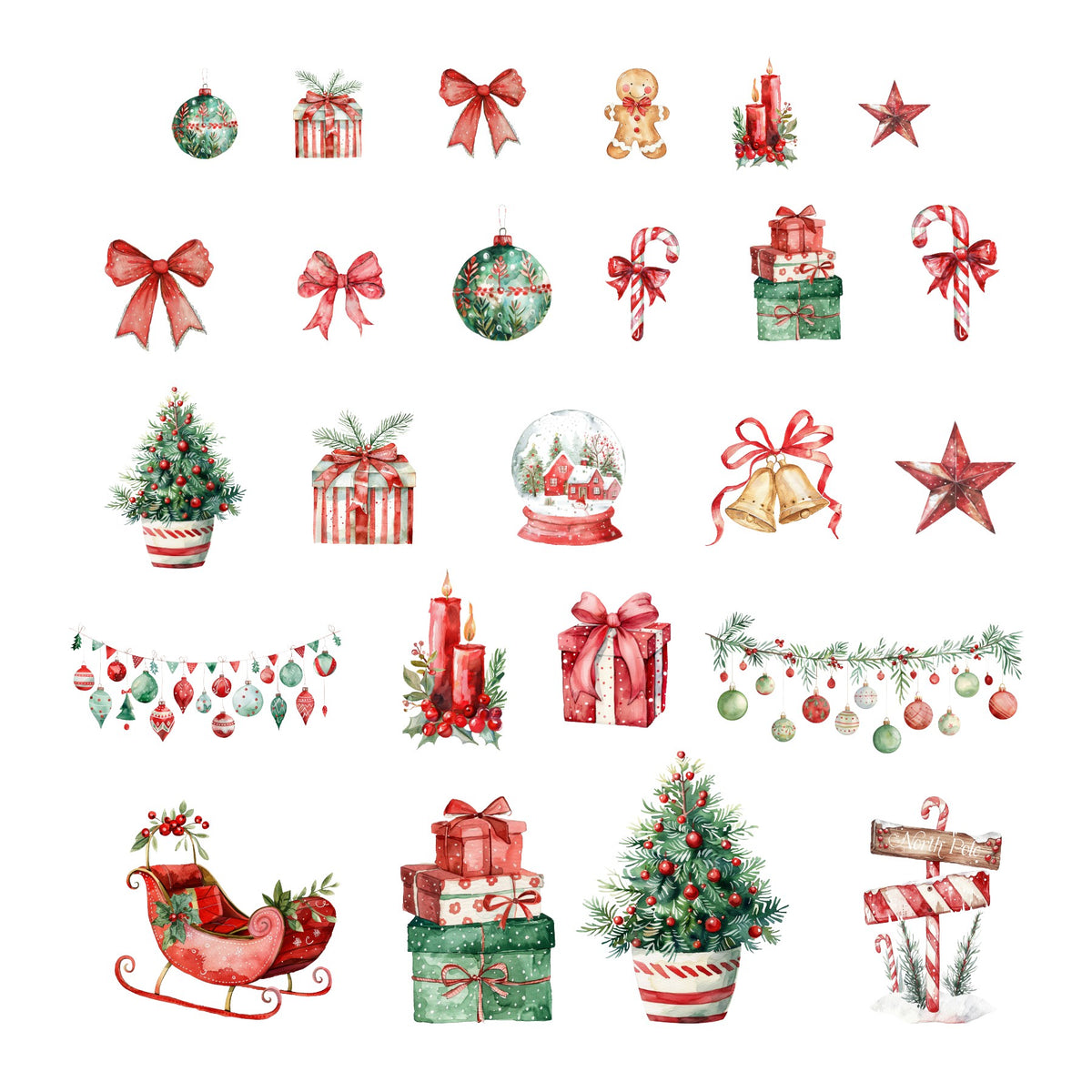 Sweet Christmas Assorted Ephemera