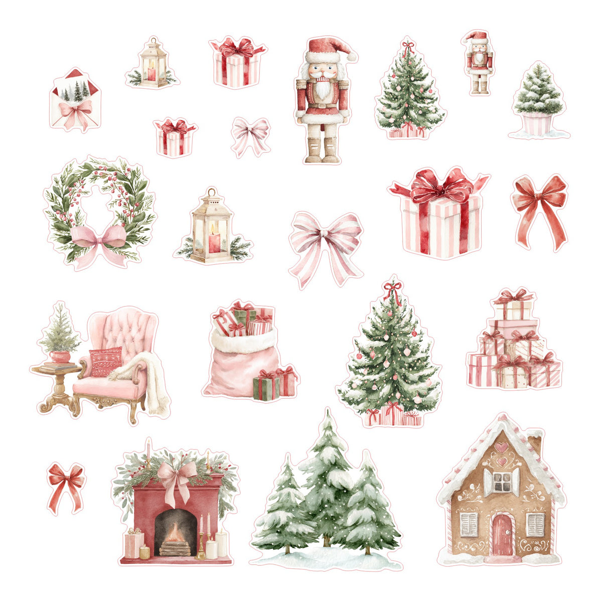 Holly Jolly Assorted Ephemera