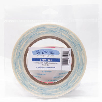 Be Creative Tape, 3mm (0.12") 27yd