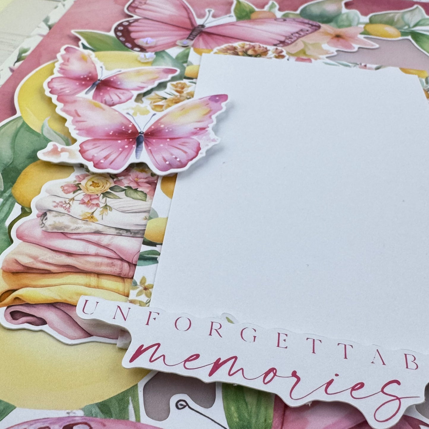 Lemon Daydream Layout Kit