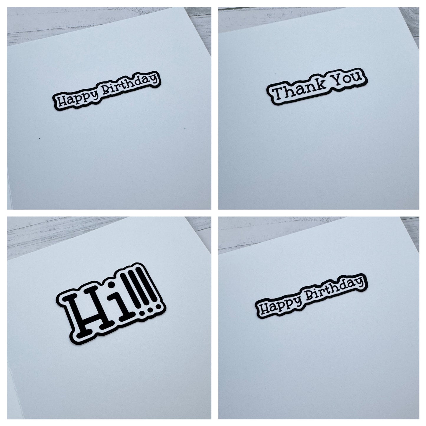 Peeping Friends Card Collection