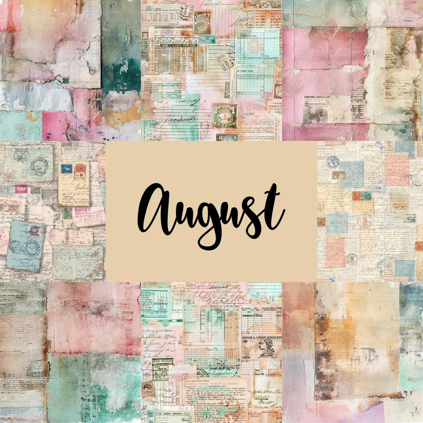 August Paper Crafting Kit