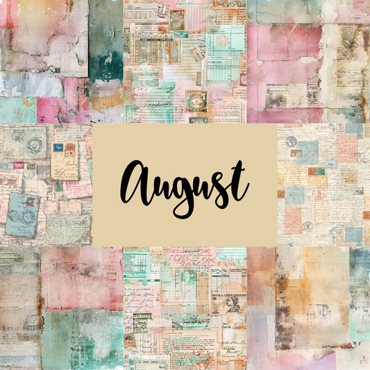 August Paper Crafting Kit