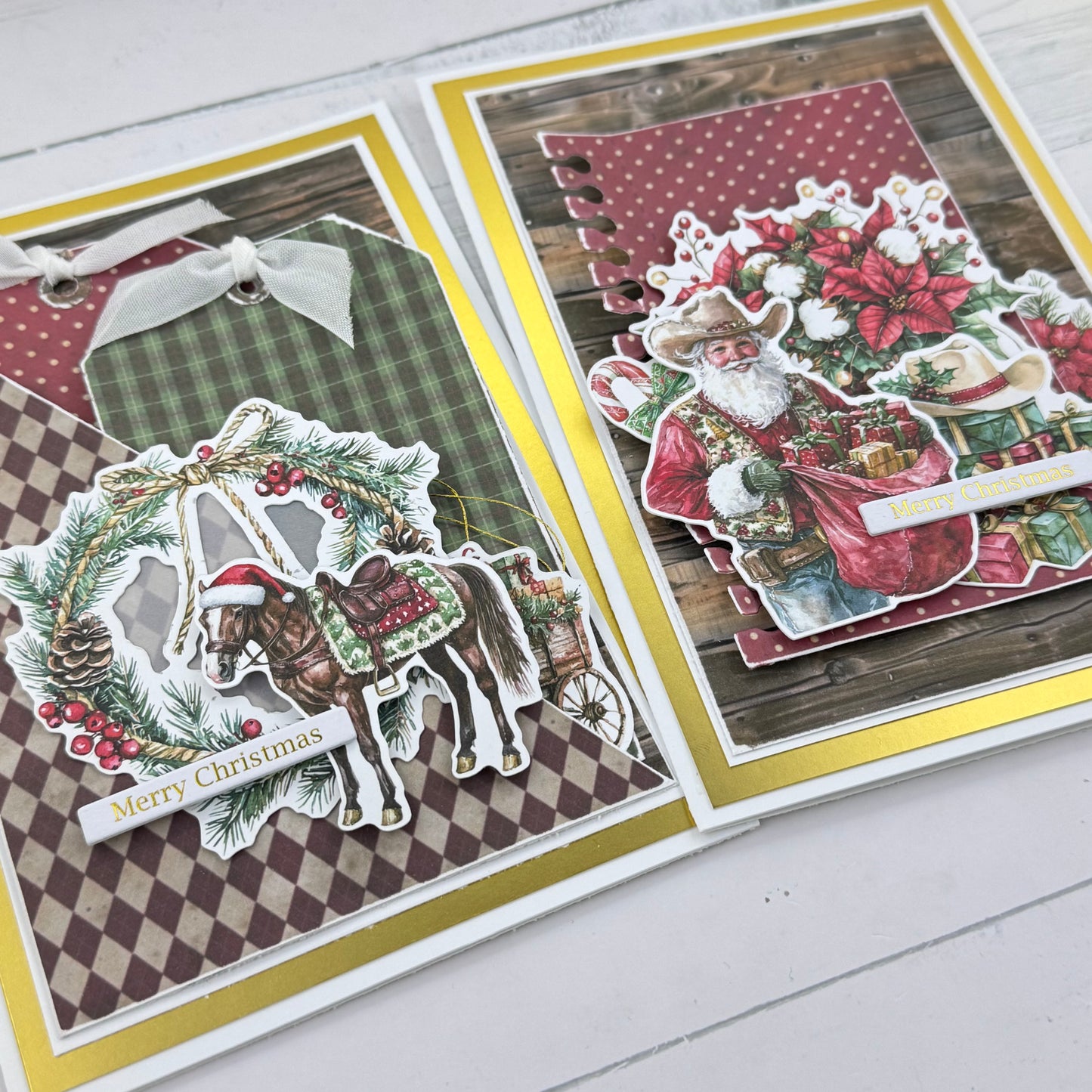 Cowboy Christmas Card Collection