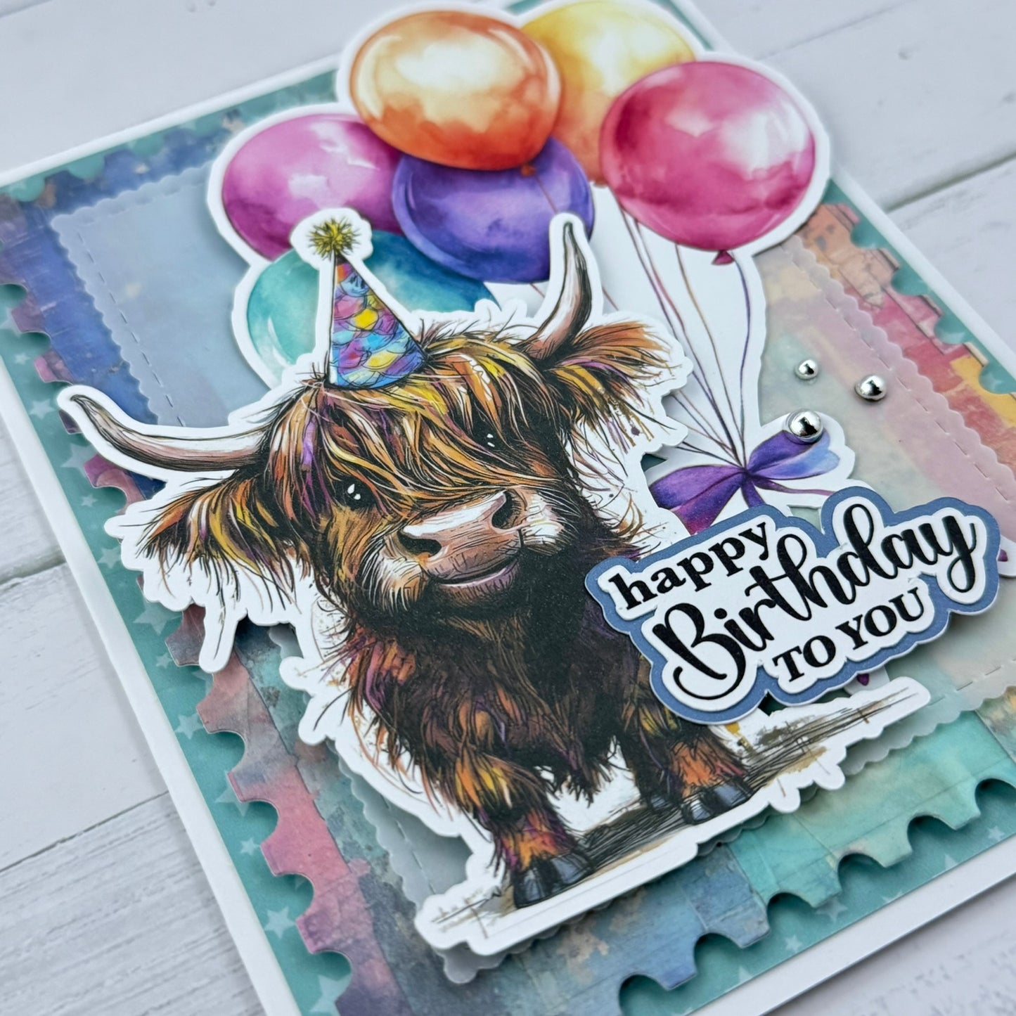 Highland Cow Birthday Card Collection