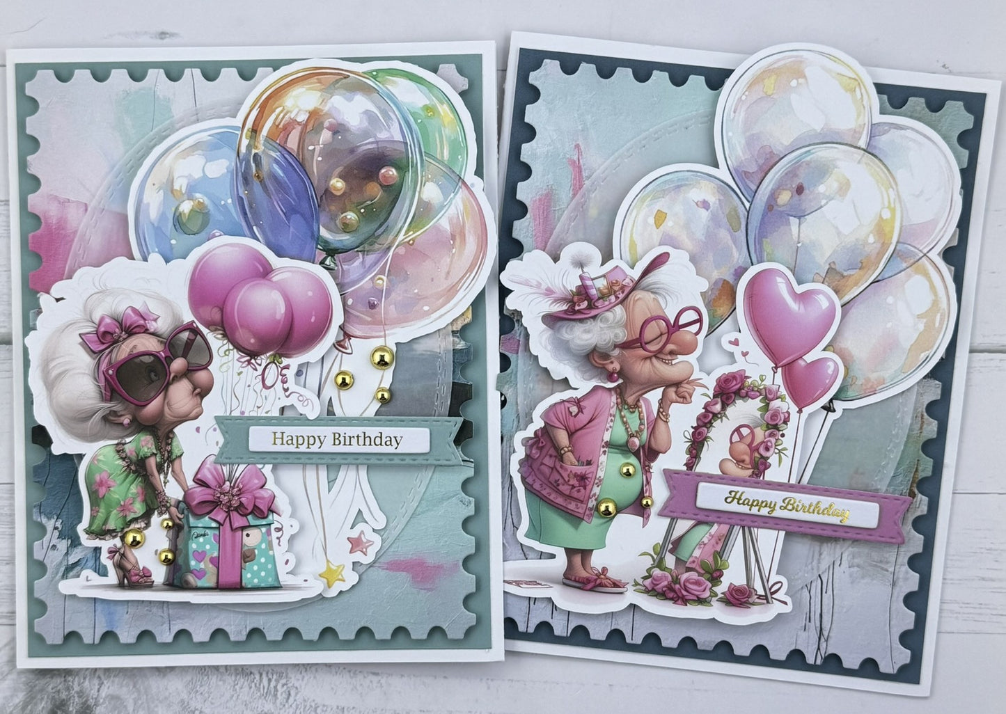 Aging Gracefully Birthday Card Collection