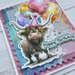 Highland Cow Birthday Card Collection