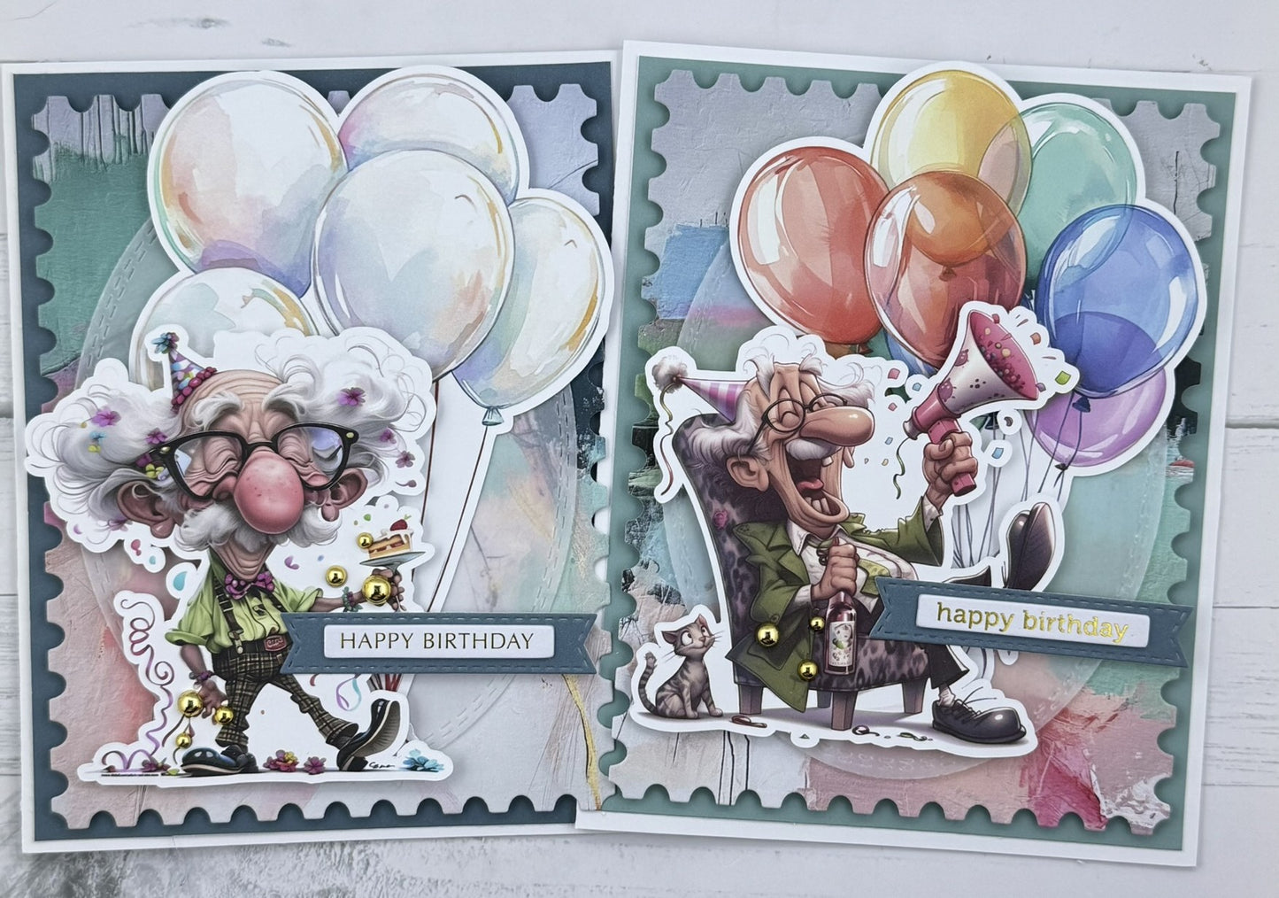 Aging Gracefully Birthday Card Collection