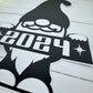 New Year Gnome Black (lg)