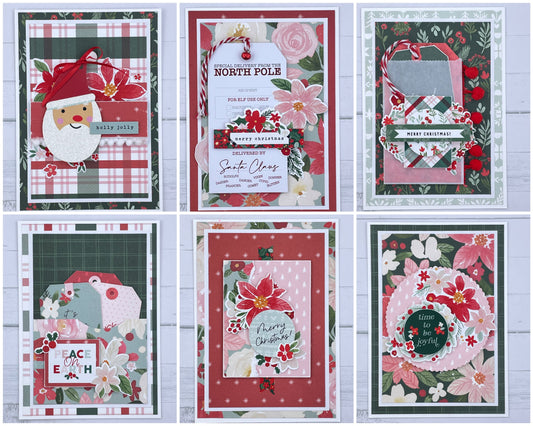 Christmas Flora Card Collection