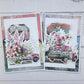 Vintage Floral Truck Card Collection