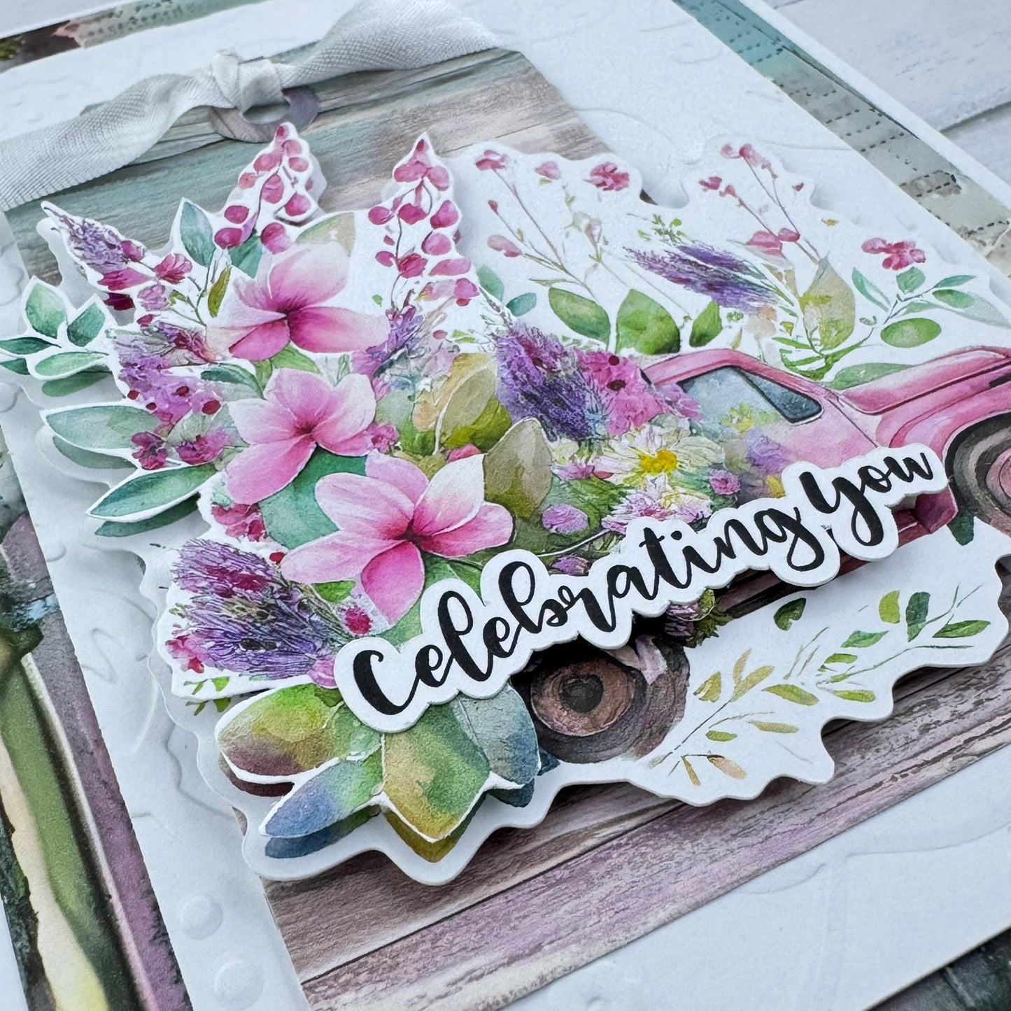 Vintage Floral Truck Card Collection