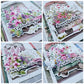 Vintage Floral Truck Card Collection