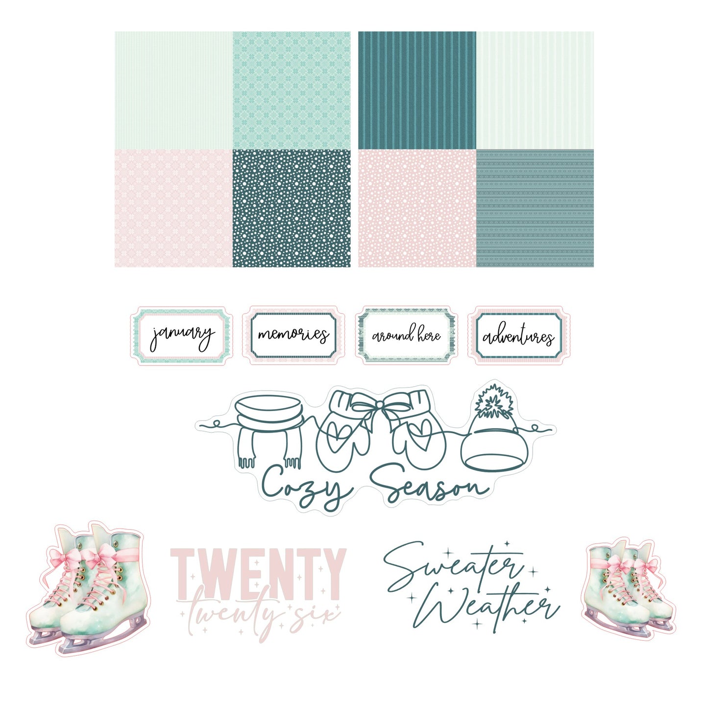 January Paper Crafting Kit