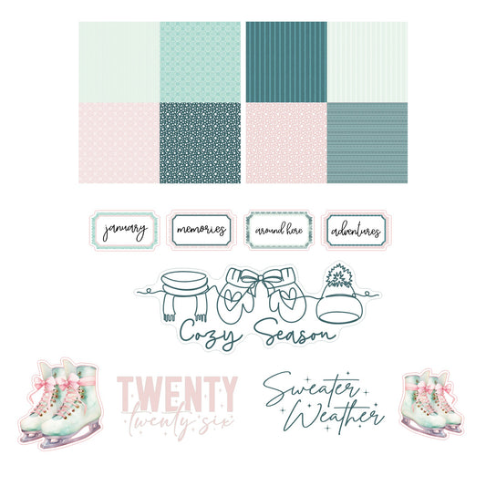 January Paper Crafting Kit