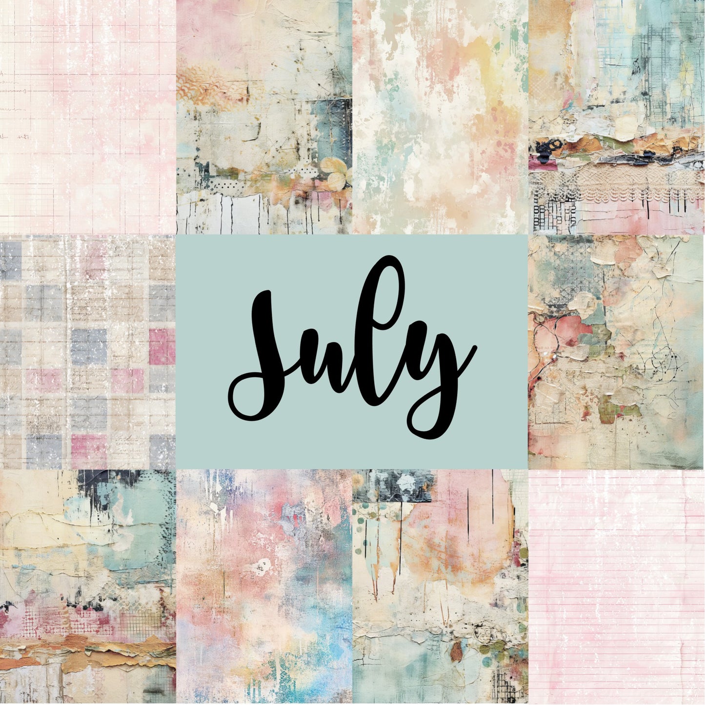 July Paper Crafting Kit