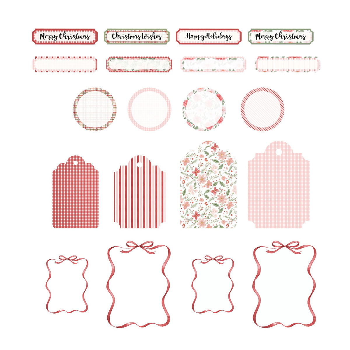 Holly Jolly Basics Ephemera