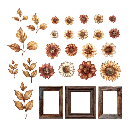 Floral & Frame Ephemera