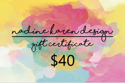 Gift Certificate