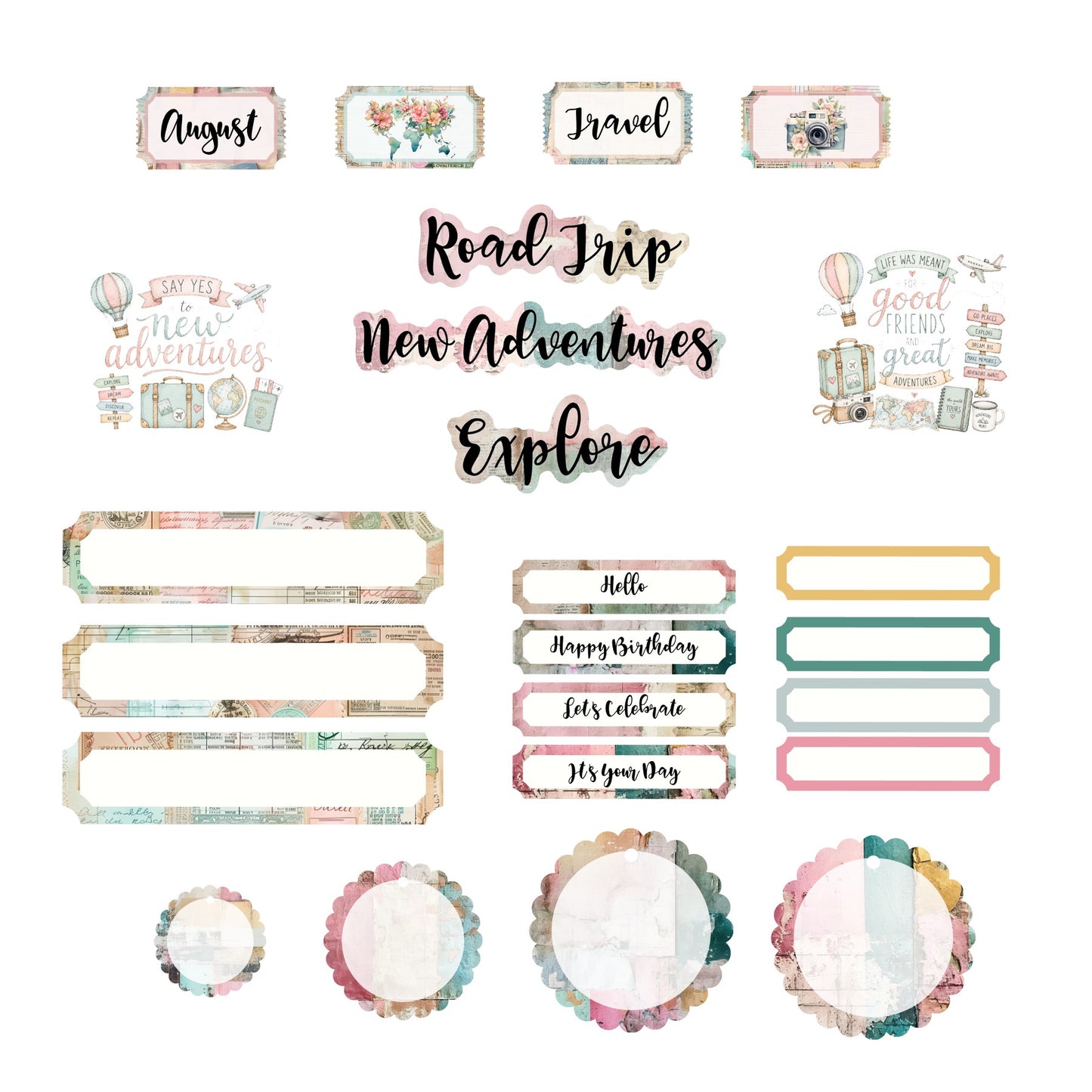 August Paper Crafting Kit